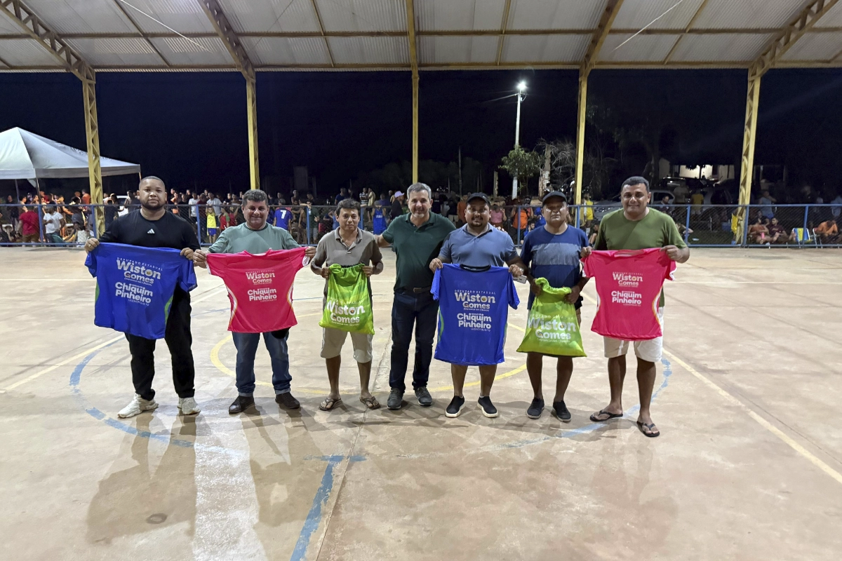 Deputado Wiston Gomes apoia e participa da Copa de Futsal em Luzinópolis