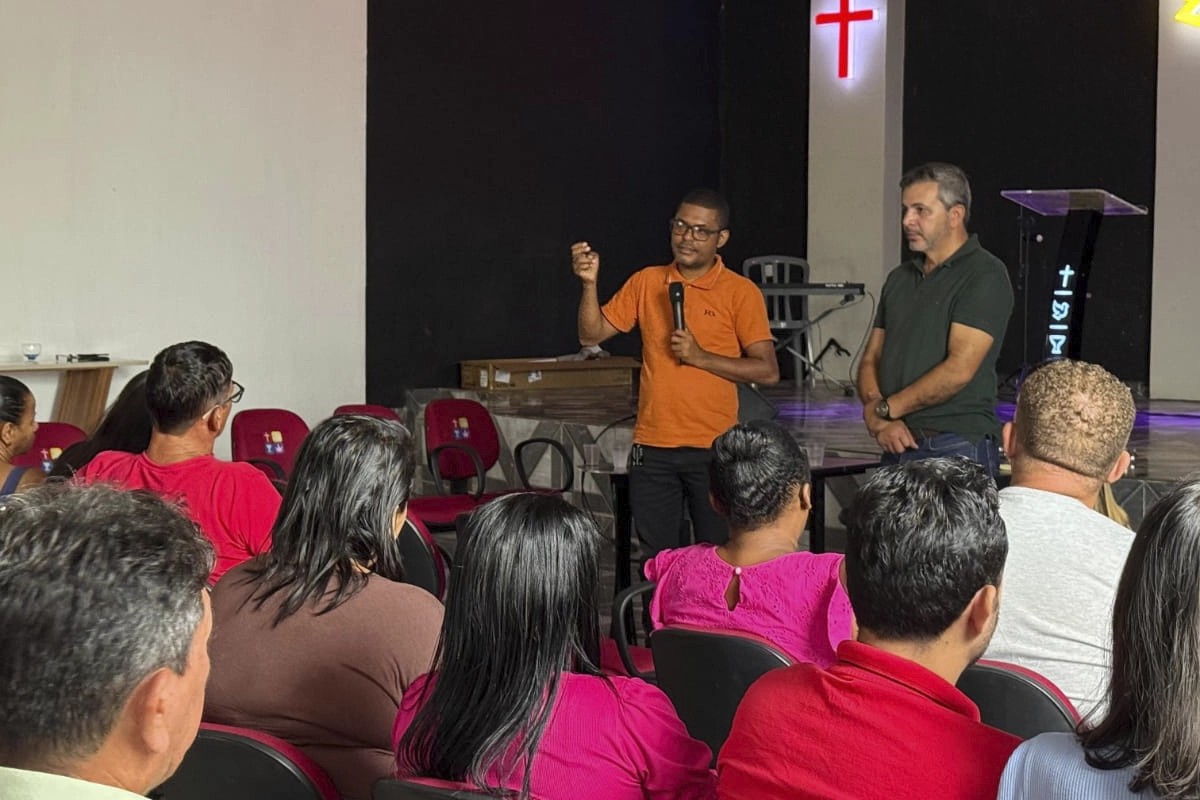 Em Augustinópolis, Wiston Gomes reúne se com pastores da Igreja do Evangelho Quadrangular